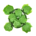 thumbnail image 2 of Decoración de interiores con flores artificiales de ratán, hojas de parra artificiales, hojas verdes en hilera, hojas de parra trepadora, hojas de ratán enrollables para techo, 2 of 2