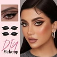 thumbnail image 3 of Lazy Eye Shadow Eyelash Patch, 3-in-1 Reusable Eyeshadow, Colorful Eyelash Makeup Stickers with False Lashes Shadow & Eyeliner, Makeup Stencils Sticker for All Eye Shapes, 3 of 7