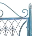 thumbnail image 5 of Safavieh Adult 4 Piece Metal with Loveseat and 2 Chairs Coffee Table, Antique Blue/Blue, 5 of 9