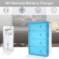 thumbnail image 3 of NATNO Upgrade Version 4-in-1 Charging Station for Wii/Wii U Remote Controller, with 4Pcs Rechargeable Battery Packs and USB Cable, 3 of 8