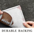 thumbnail image 6 of Baseball Bows Pattern Door Rugs,Washable Non Slip Door Mats Indoor,Decorative Door Mats,Entry Mat Indoor for Entrance,Bedroom,Kitchen,Bathroom,16"x47", 6 of 6