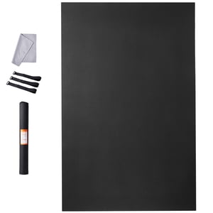 KFFKFF Mat de fitness, Tapis de yoga durable non-dérapant, Tapis d'exercice universel pour les deux sexes, Inclut sac & Bracelet, idéal pour le yoga à domicile, Pilates & Exercices au sol (9x6ft)