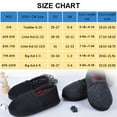thumbnail image 2 of HOMEHOT Little Kid Boys Slippers House Shoes Indoor Outdoor with Anti Slip Sole Black Size 11-12 US, 2 of 7