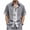 Dark Gray, variant on Shirt for Mens Bleached Tie-Dye Denim Short Sleeve Casual Button Down Washed Chambray Top Comfortable Loose Fit Vintage Blouse