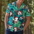 thumbnail image 6 of Funny Opossum Christmas Hawaiian Shirts For Men Christmas Lights Mens Hawaiian Shirts Short Sleeve Button Down Shirt Men, 6 of 7