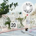 thumbnail image 2 of Número de mesa de 25 piezas de mesa Número de fiesta de bodas Card de tarjetas de asiento Número de bar de la barra (1-25), 2 of 5