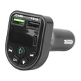 thumbnail image 2 of Transmisor de reproductor de música para automóvil, Transmisor Bluetooth para automóvil Transmisor USB Bluetooth para automóvil Adaptador de radio Kit para automóvil optimizado para la excelencia, 2 of 9