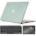 thumbnail image 1 of Compatible with 2022 MacBook Air 13.6 Inch Case with Touch ID, Model A2681 M2 Chip, Smooth Clic PU Leather, 1 of 5