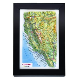 48x72 Inch Illinois State Laminated Wall Map - Official Executive Style, Dry-Erase, With City Insets