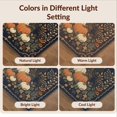 thumbnail image 7 of Design&I 8'x10' Washable Area Rug Extra Large Skid-Resistant Low Profile Midnight Black Enchanted Autumn Nightscape Gothic Manor Amidst Festive Pumpkin for Living Room, Family, 7 of 7