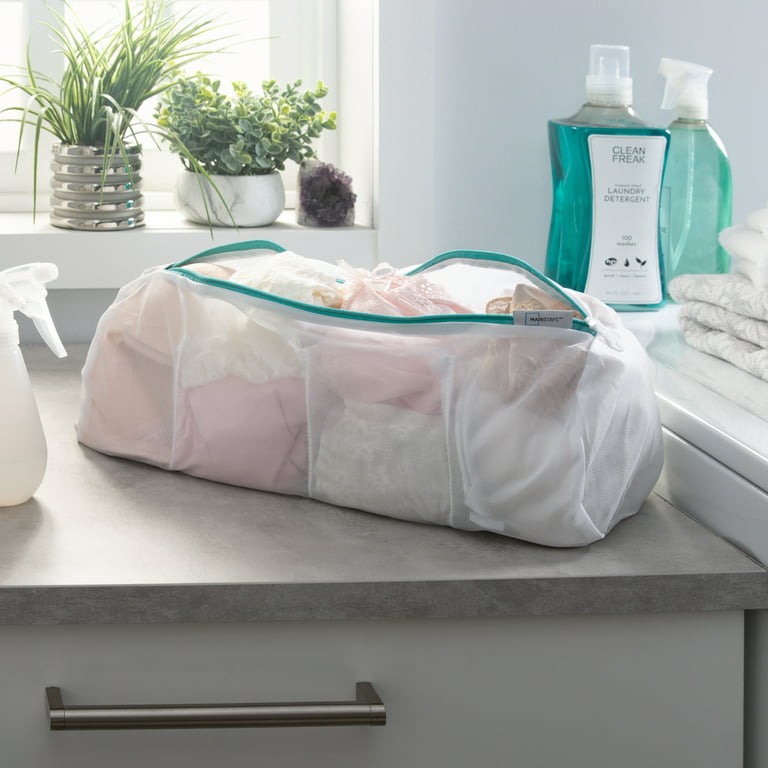 Mainstays 4 Compartment Delicate Mesh Wash Bag 