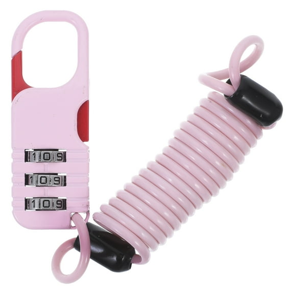 MUSEYA Small Bike Lock for Daily Use Bicycle Password Lock 1Set