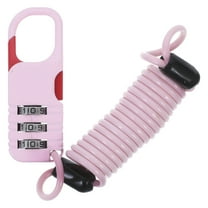 MUSEYA Small Bike Lock for Daily Use Bicycle Password Lock 1Set