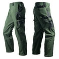 thumbnail image 5 of Kakii Men's Water-Resistant Fleece-Lined Cargo Pants, Winter Hiking Trousers with Multiple Zipper Pockets, Windproof Tactical Pants, 5 of 7