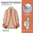 thumbnail image 5 of Geometric Shapes Texture Academic Backpack, Organized Bookbag for Students with Separate Laptop Section, Durable Construction, Perfect Gift Solution, 5 of 6
