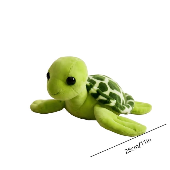 ToyKingdee Cute Sea Turtle Stuffed Animal - Soft Plush Toy for Kids, Adorable Cuddle Companion for Bedtime & Play
