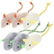thumbnail image 3 of 6 juguetes para gatos, ratones de peluche, ratones de juguete falsos para gatos, juguetes para morder y masticar., 3 of 8
