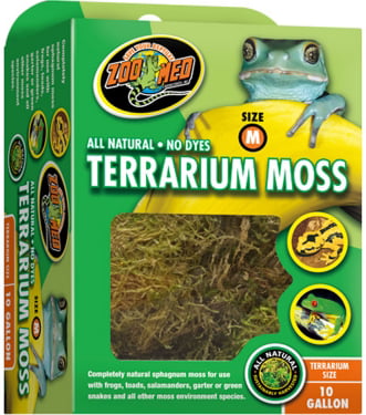 Zoo Med Terrarium Moss 30-40 Gallons 