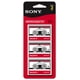 thumbnail image 1 of Microcasete Sony MC90R/3 de 90 minutos (paquete de 3), 1 of 1