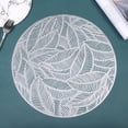 thumbnail image 1 of Ganfancp Pvc Hollow Insulation Pad Table Bowl Mats Home Decor Heat Resistant Placemat Weekly Deals, 1 of 3