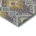 thumbnail image 4 of Addison Rugs Mayfield Washable Transitional Tribal, Boho Purple Round Rug, 8' x 8', 4 of 5