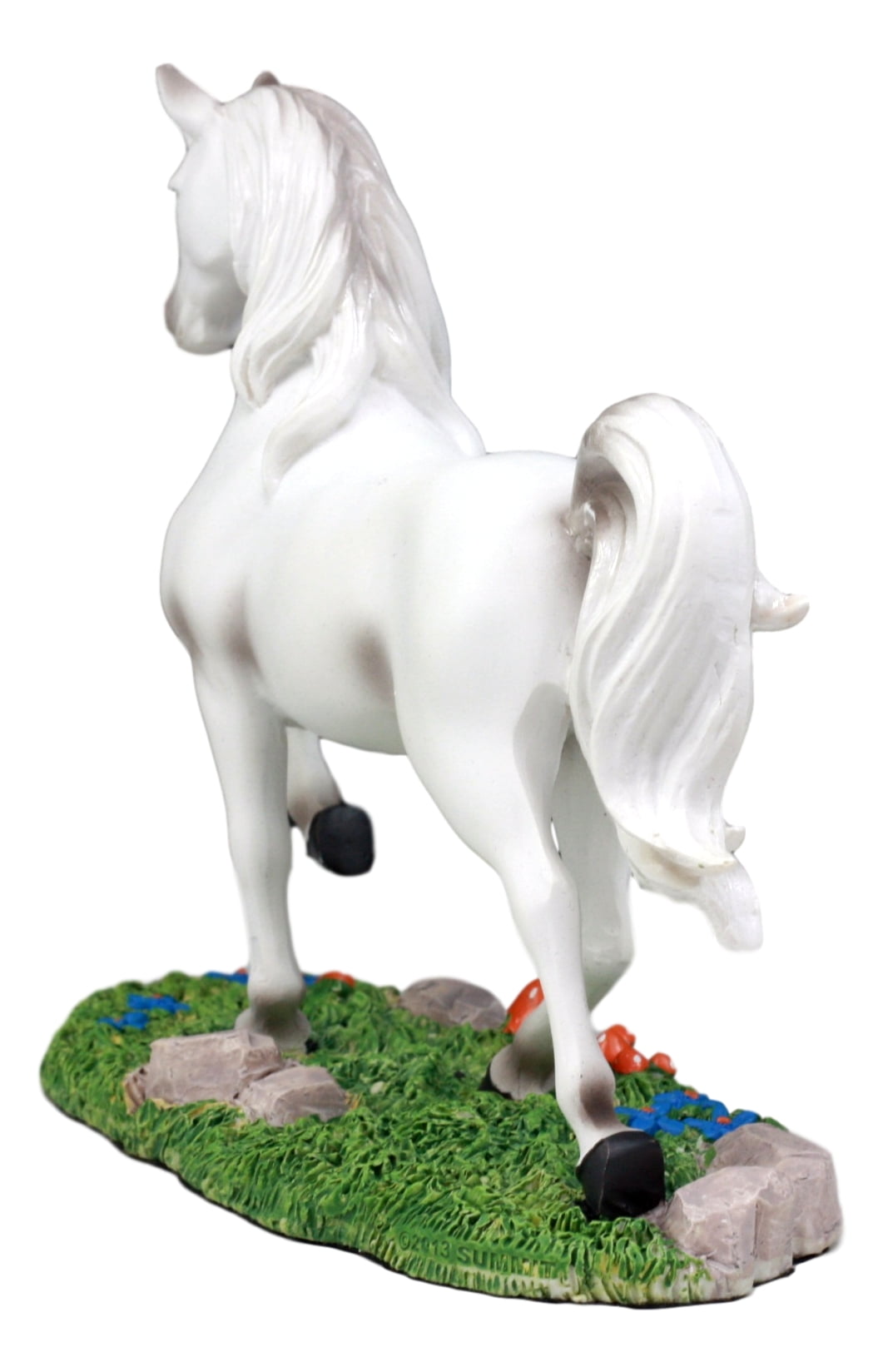 Ebros Enchanted Forest Glade Strolling Unicorn Figurine Decorative Statue 6.75"Long