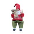 thumbnail image 1 of Decoraciones de Papá Noel figura coleccionable decoración navideña para festival interior decoración navideña al aire libre patio chimenea Estilo B BLESIY Figura de Papá Noel, 1 of 6