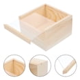 thumbnail image 3 of SHISUYAN Rectangular Wooden Treasure Chest For Home Use Living Room 1Pcs 5.9X3.1In, 3 of 8
