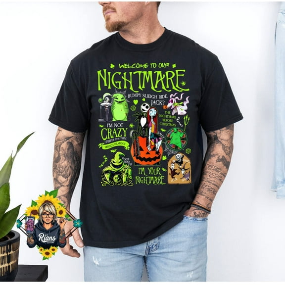 Oogie Boogie Nightmare Unisex Tshirt