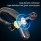 thumbnail image 5 of Cateissary Auriculares Auriculares inalámbricos Control de voz ajustable Auriculares con gancho para la oreja Cables de audio/vídeo Negro, 5 of 6