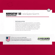 Navigator SC Termiticide/Insecticide - 78 fl oz Bottle by AmGuard