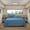 Denim, variant on Camping Sheets Twin Size - Outdoor Air Mattress Sheet Set – Built-in Corner Straps for Air Mattress & Camping Use – Designed for Inflatable Beds & Tailgate Sleepovers, Black