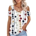 thumbnail image 2 of My Orders Lightweight Tops & Blouses Plus Size Blouses for Women Business Casual Summer Clothes for Young Women 2025 Vacation Womens Summer Tops Casual My Orders Past Orders, 2 of 6