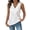White, variant on Staron Summer Tank Tops for Women Casual V-Neck Sleeveless Solid Blouse Pullover Basic Comfy Relaxed Loose Fit, White XXL