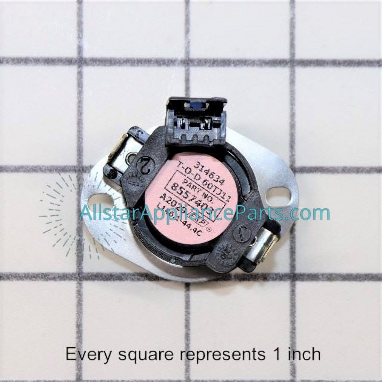 Whirlpool Dryer High Limit Thermostat WP8557403