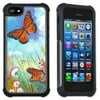 Apple iPhone 6 Plus / iPhone 6S Plus Cell Phone Case / Cover with Cushioned Corners - Butterflies and Flowers