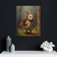 thumbnail image 5 of Acheng Decorate Your Home with These Adorable Rabbit Art Prints - Cute Rabbit, Rabbit with Stick, And Rabbi Poster Decorative Painting Canvas Wall Art Living Room Posters Bedroom Painting picture 1, 5 of 5