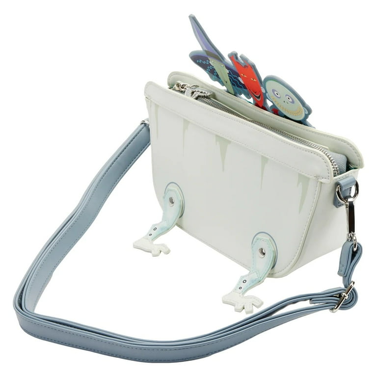 LOUNGEFLY NIGHTMARE BEFORE CHRISTMAS: LOCK SHOCK BARREL BATH TUB CROSS BODY  BAG [APPAREL] Backpack - Walmart.com