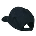 thumbnail image 3 of White American Flag Patched Cap - Navy OSFM, 3 of 5