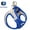 Blue+1.5m traction rope, variant on 9 balls Tank top style dog leash, small dog chest harness, Dog Harness No Pull , Adjustable Soft Padded, Reflective Oxford No Choke Pet Vest with for Puppy