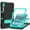 Black+Mint, variant on ELEHOLD Rugged Hybrid Case for Samsung Galaxy Tab S9 /S8 /S7 11 Inch, Tri-Layers Hard PC Soft Silicone Hidden Kickstand Anti-Scratch Shockproof Heavy Duty Case for Kids Men Women,Black+Mint