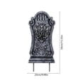 thumbnail image 6 of suore Halloween Outdoor Decor, Halloween RIP Graveyard Tombstones, Halloween Tombstones Outdoor Decorations for Graves Decorations with Metal Stakes for Cemetery Yard Lawn Party Decor, 6 of 6