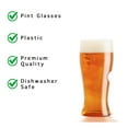 thumbnail image 2 of Govino 5221 Tritan Clear Go Anywhere Dishwasher Safe Beer Glass 16 oz., 2 of 7