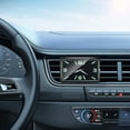 thumbnail image 1 of Reloj para salpicadero de coche, luminoso, elegante y fácil de instalar, con decorativo para SUV, camiones y vehículos. Negro horizontal, 1 of 10