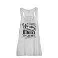 thumbnail image 1 of Thread Tank Highly Unlikely Women's Sleeveless Flowy Racerback Tank Top Sport Grey Medium, 1 of 5