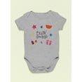 thumbnail image 3 of Buon Ferragosto Beach Fun Bodysuit Infant -Image by Shutterstock,  12 Months, 3 of 4