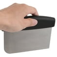 thumbnail image 2 of Household Stainless Steel Cutting Griddle Scraper Dough Scraper for Bread and Pizza Dough YJ02, 2 of 8