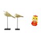 thumbnail image 1 of Estatuas de pájaros,Estatuas de pájaros de madera para decoración del hogar,decoraciones de pájaros,Figuras de animales de madera para decorar el escritorio,Estatua de serpiente, 1 of 8