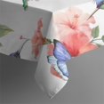 thumbnail image 5 of Pioneer Flower Floral Print Pattern Square Tablecloth,Waterproof Square Table Cover,Wipeable Spillproof Washable Table Cover for Home Kitchen Party Decor 42"X42"(107x107cm), 5 of 6