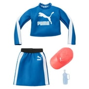 Barbie Clothes: Puma Branded Outfit For Barbie Doll With 2 Accessories